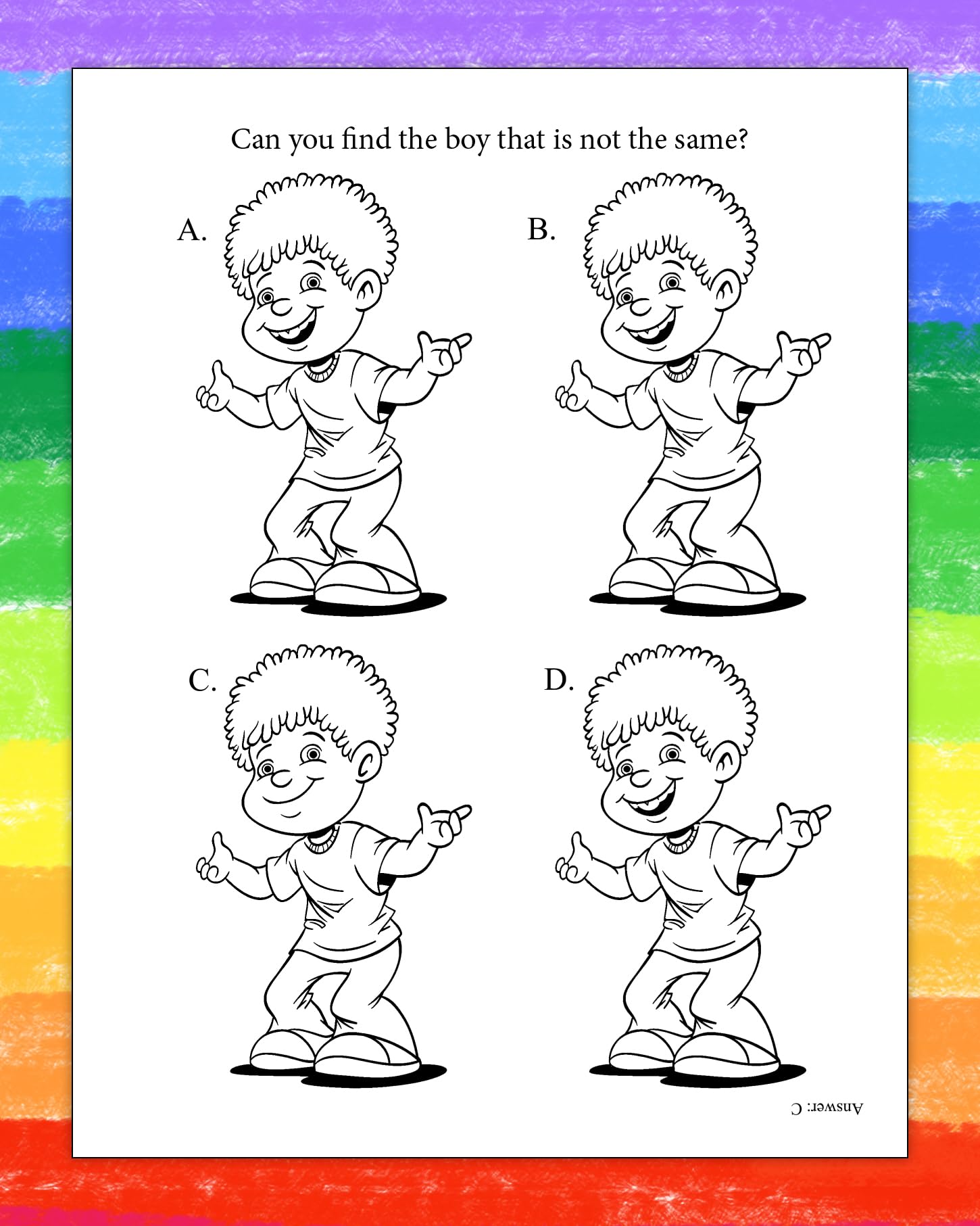 ZOCO - 250 Pack Custom Coloring Books for Kids - Preschool Educational Activities, Puzzles & Games - Daycare Fun Learning Tools (Without Crayons) - Perfect for Classroom, Birthday Parties & Travel Entertainment
