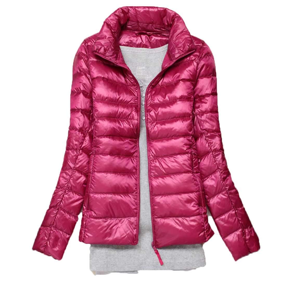 Women's Winter White Duck Down Jacket - Ultra Lightweight Warm Coat for Cold Weather | Perfect for Outdoor Activities & Daily Wear