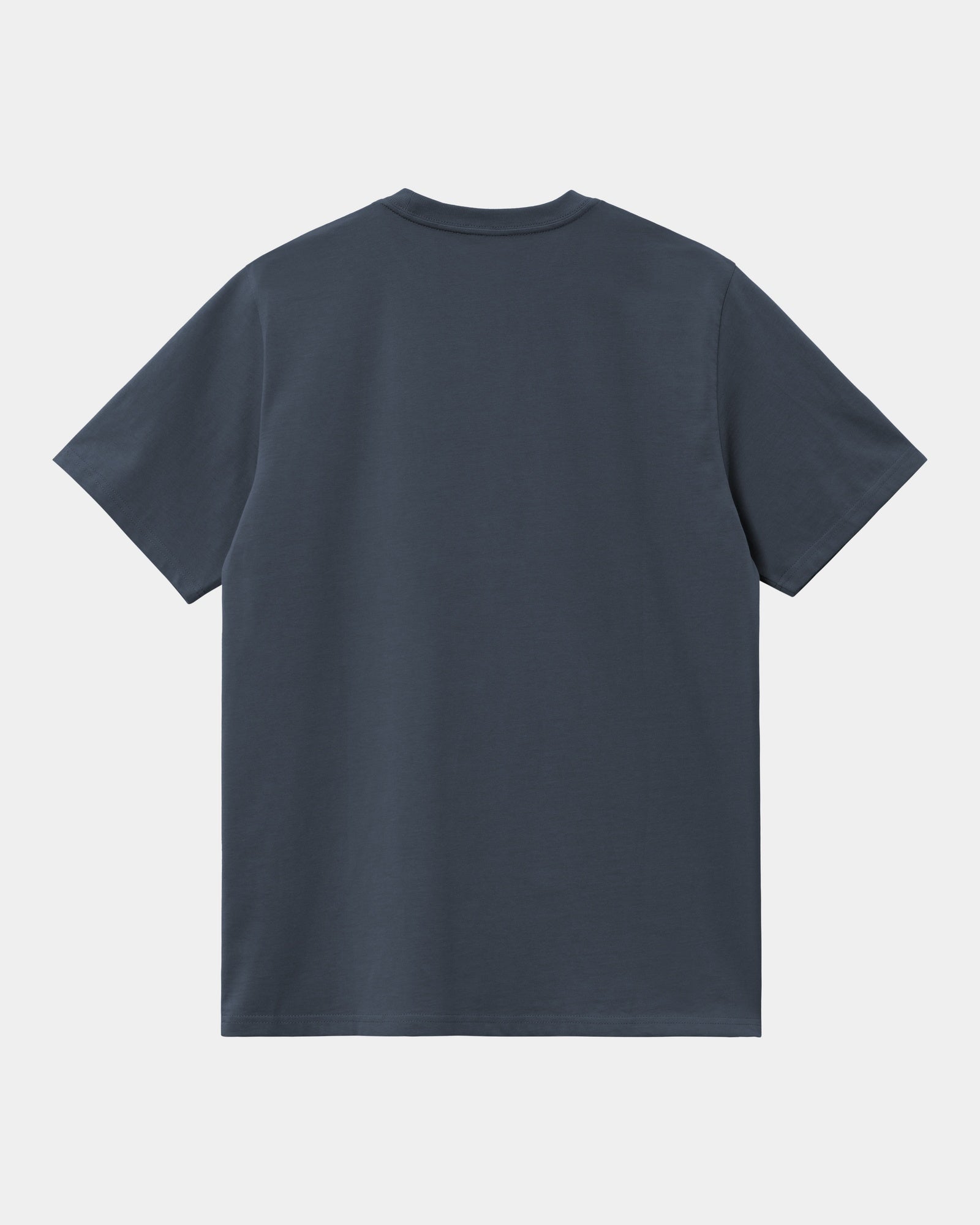 Chase T-Shirt for Men - Soft Cotton Casual Tee in Dusky Blue | Perfect for Everyday Wear, Gym & Outfits