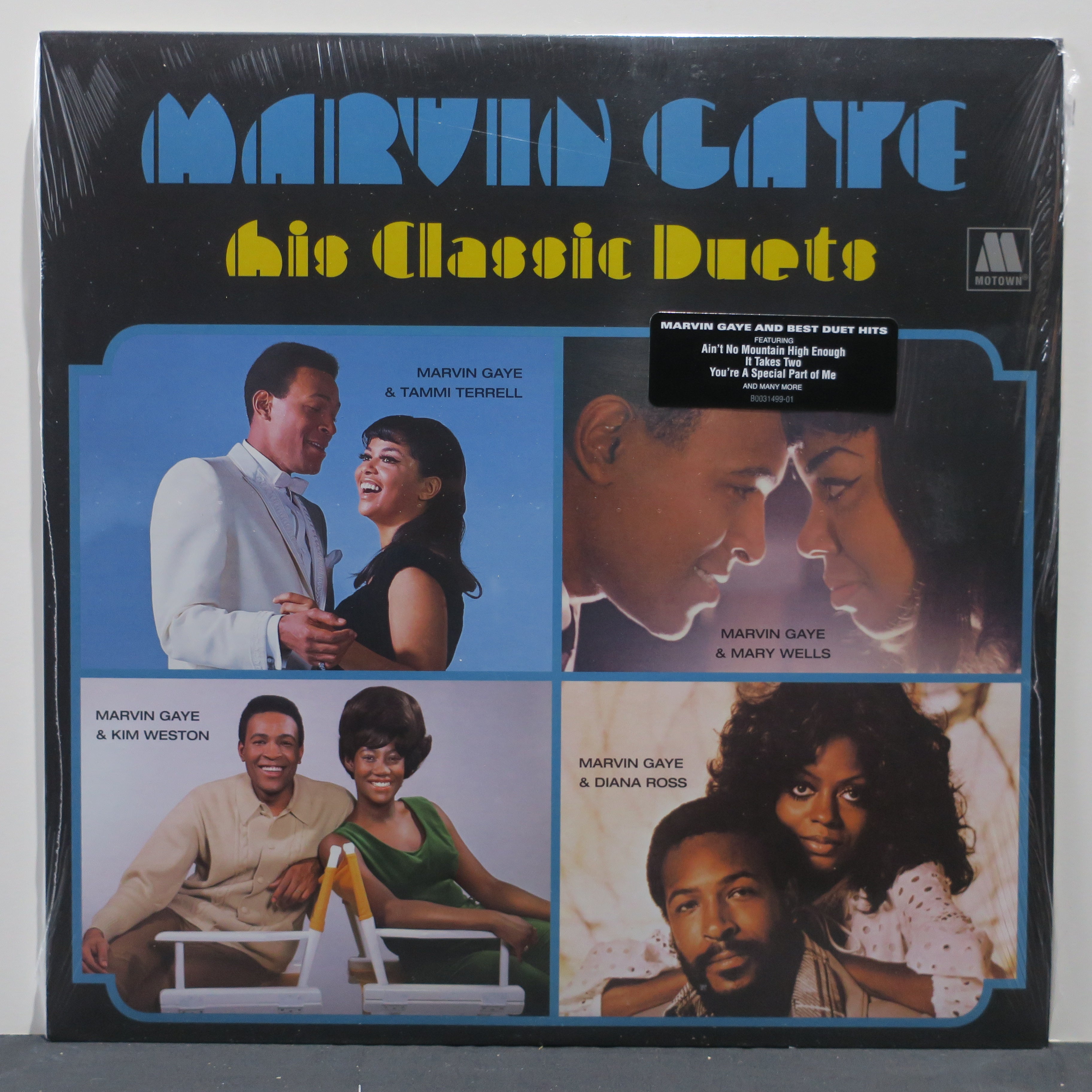 MARVIN GAYE 'His Classic Duets' Vinyl LP Record - Soul & R&B Music Collection for Audiophiles & Vintage Music Lovers - Perfect for Home Listening, Gifts & Record Collectors