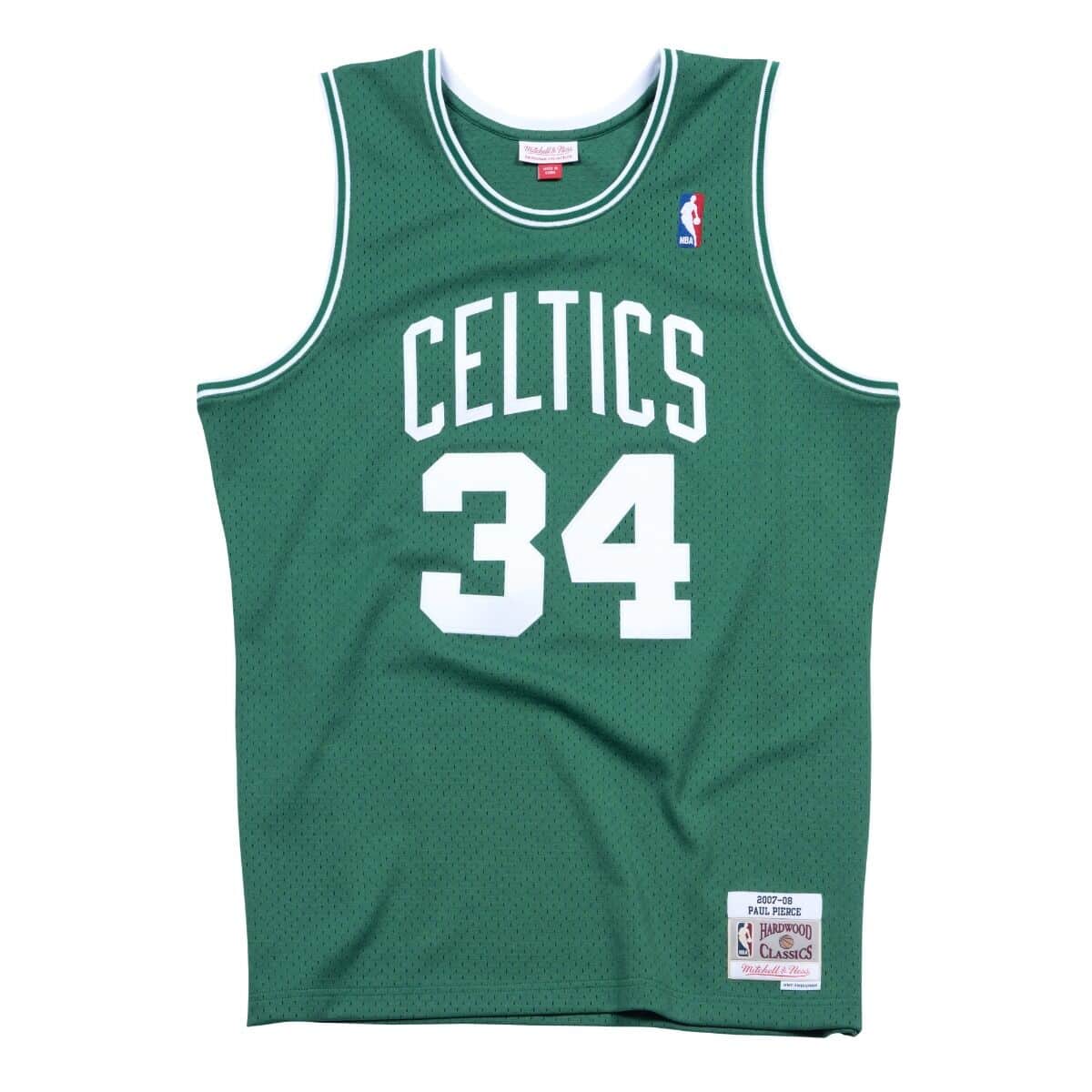 Mitchell & Ness Boston Celtics Paul Pierce 2007 Authentic Swingman Jersey - NBA Basketball Fan Gear for Men, Game Day Outfit & Sports Memorabilia Collection