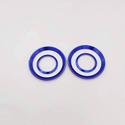 Aluminum Alloy AC Vent Trim Cover for Alfa Romeo Giulietta & Stelvio (2017-2023) - Blue Interior Accessory | Perfect for Car Customization & Luxury Upgrade