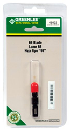 Greenlee 46022 Professional Punch Down Tool Blade - High-Quality Network Cable Termination Tool for Cat5, Cat6, Ethernet Wiring - Ideal for Electricians & IT Professionals