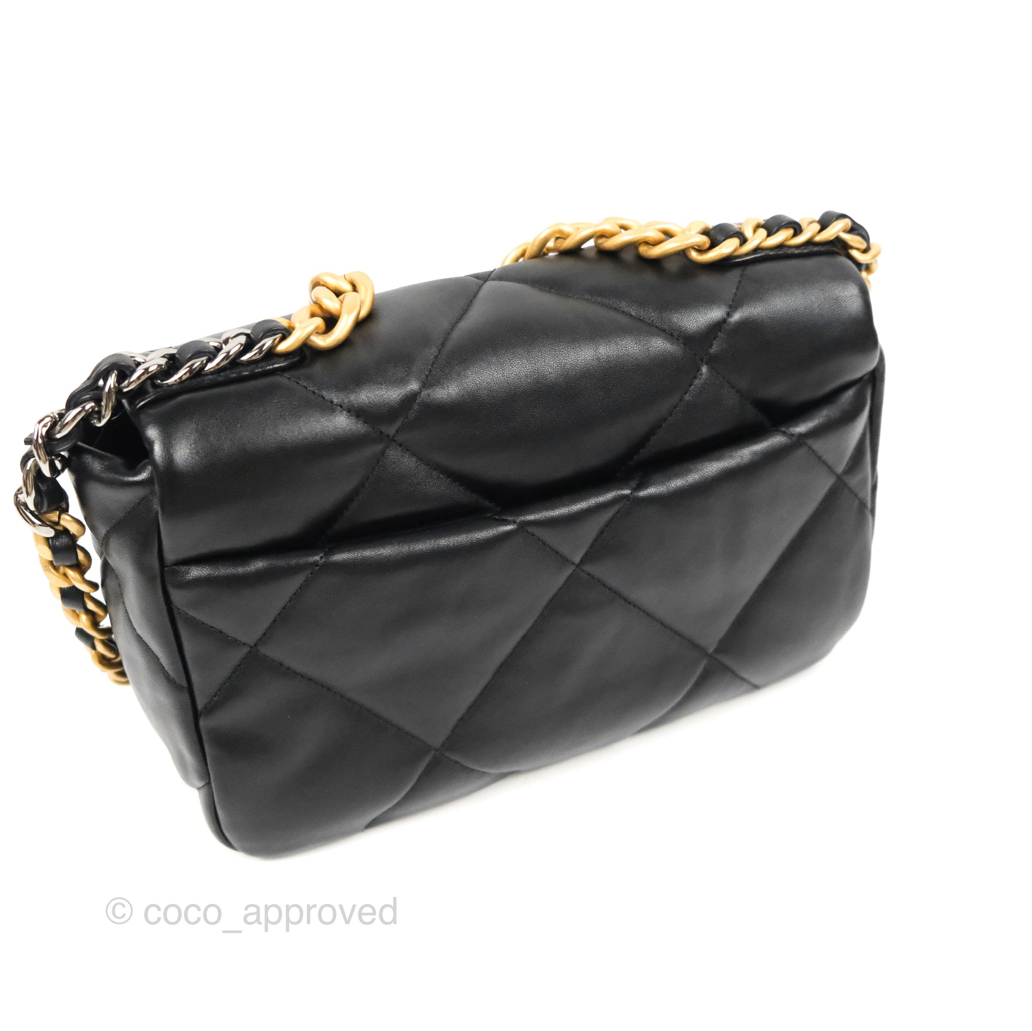 Chanel 19 Small Handbag Black Mixed Hardware - Luxury Designer Crossbody Bag for Women, Perfect for Date Night & Evening Events