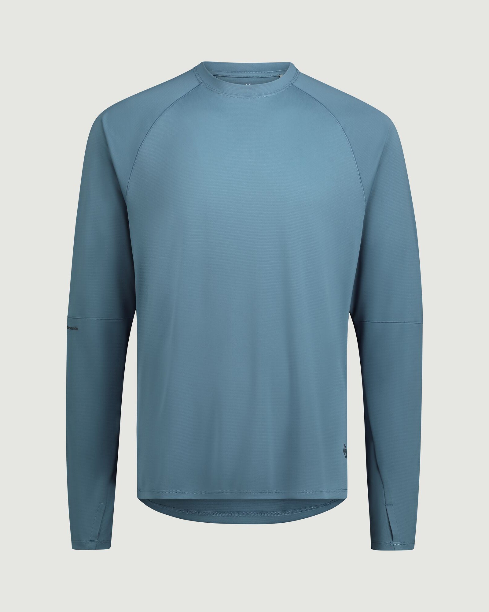 Men's SUN Stopper UPF 50+ Long Sleeve Shirt - Steel Blue | UV Protection Fishing Hiking Outdoor Activities