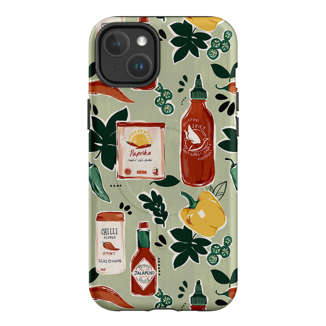 Durable Chilli Pepper Shockproof Phone Case - Trendy & Protective Cover for iPhone & Samsung - Perfect for Outdoor Adventures & Daily Use