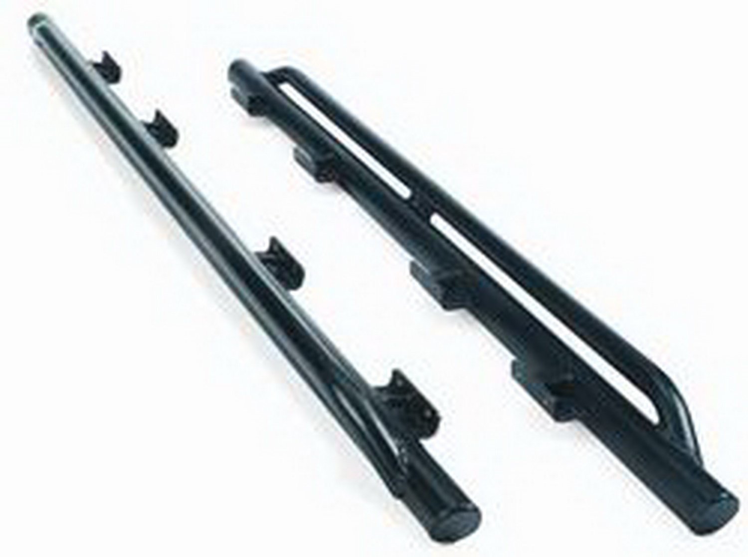 WARN 71500 Heavy Duty Steel Rock Sliders for Jeep Wrangler TJ (2003-2006) - Off-Road Side Protection & Step Bars for Adventure & Trail Riding