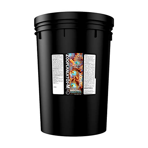 Brightwell Aquatics Zooplanktos-M - Premium Zooplankton Food Supplement for Saltwater & Reef Aquariums | Enhances Coral Growth & Fish Health | Perfect for LPS, SPS Corals & Filter-Feeding Marine Life