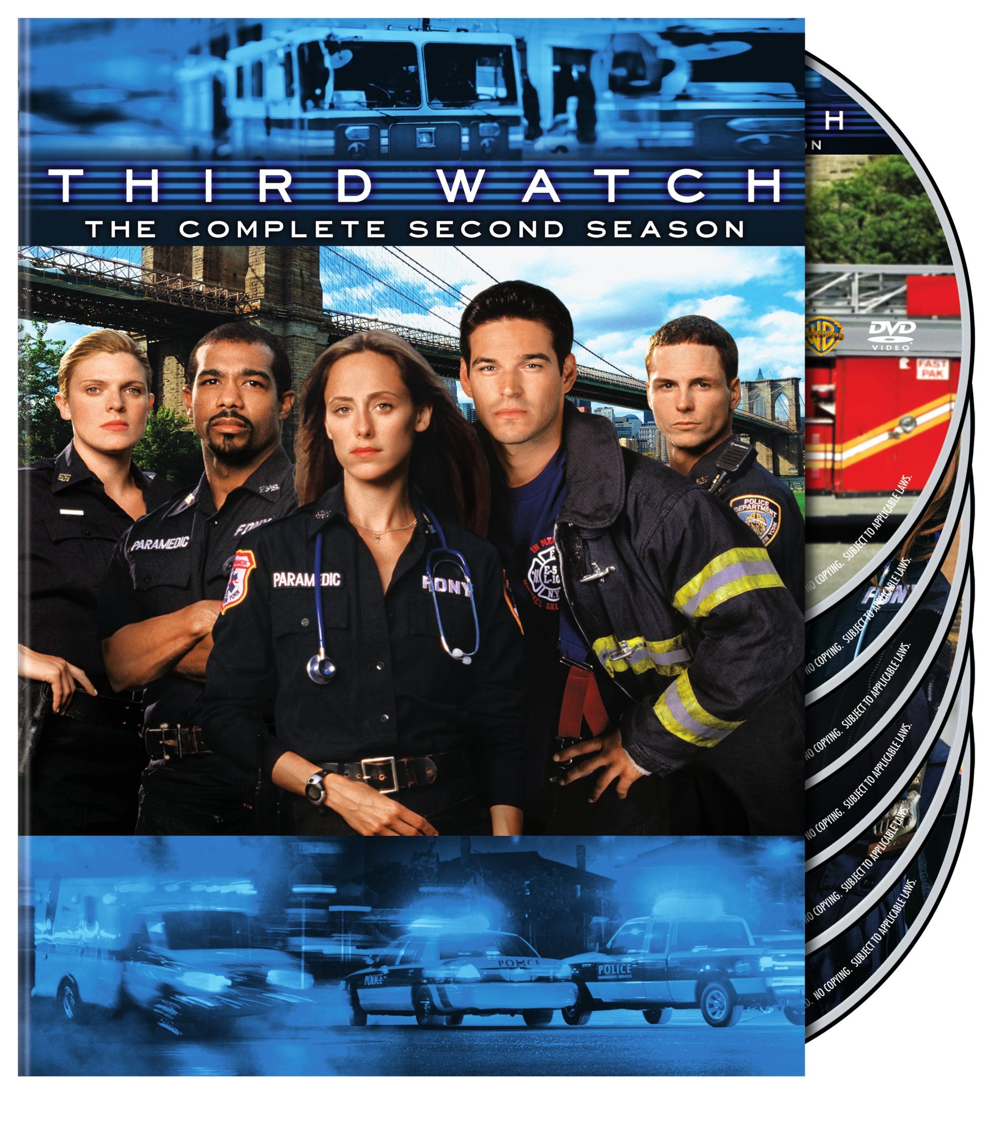 Third Watch: Season 2 DVD - Action-Packed Police Drama Series for Thrilling Binge-Watching at Home