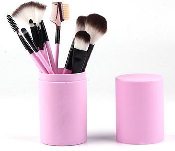 12-Piece Professional Makeup Brush Set for Face & Eye - Soft Synthetic Bristles, Vegan & Cruelty-Free - Perfect for Foundation, Blending, Contouring & More