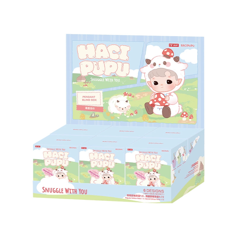 HACIPUPU Snuggle With You Series Cute Animal Pendant Blind Box - Perfect for Collectors, Gifts, and Surprise Unboxing Fun
