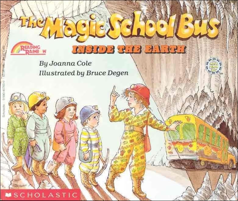 The Magic School Bus Inside the Earth - Paperback Science Book for Kids | Educational Earth Science Adventure for Classroom & Homeschool Learning