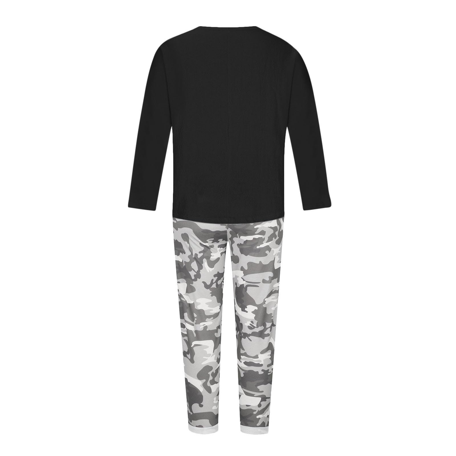 Women's 2-Piece Linen Pajama Set - Soft Cotton Oversized Lounge Pants & Top Comfy Travel Outfit - Breathable Wide Leg Pants for Relaxing at Home, Vacation & Yoga