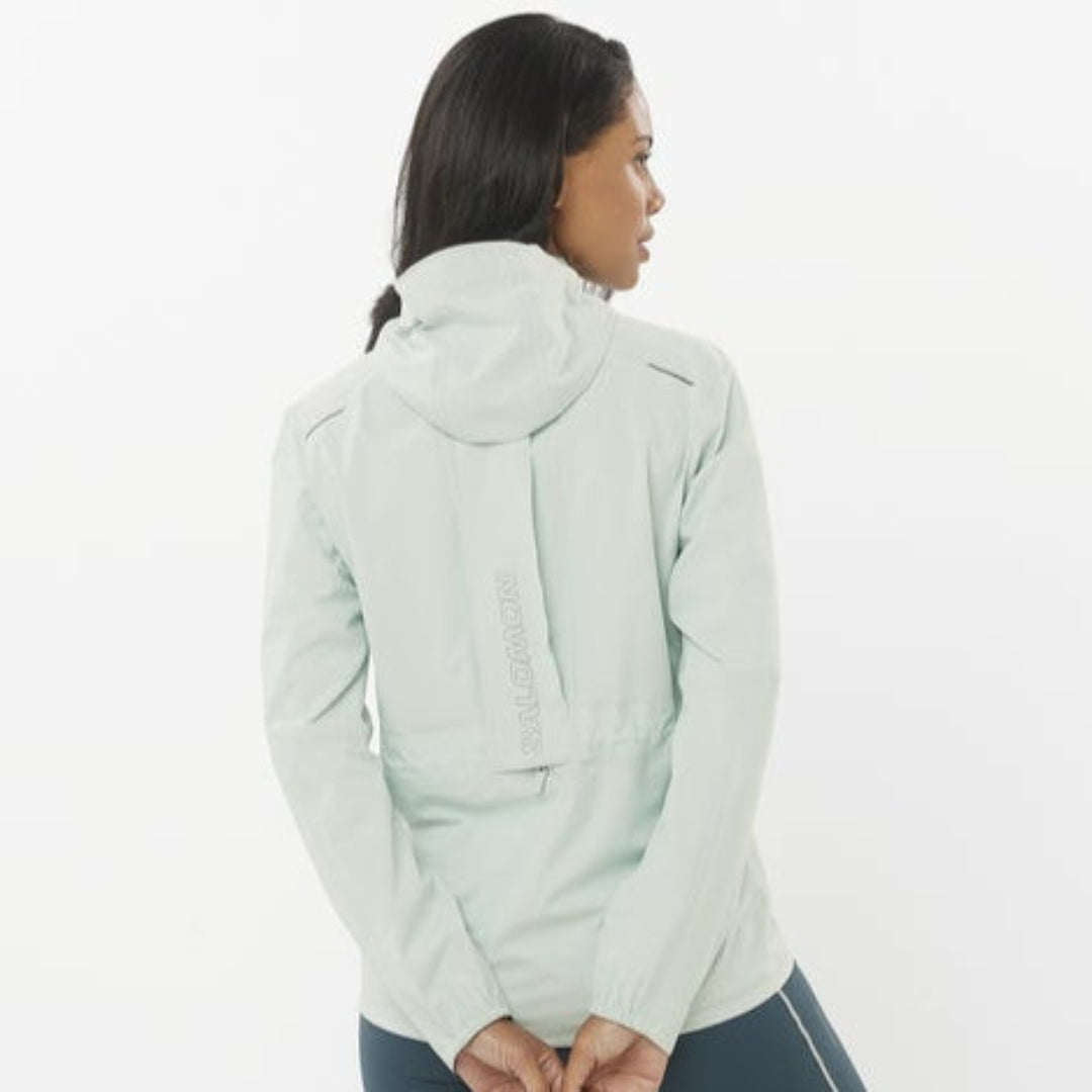 Salomon Women's Bonatti Waterproof Hiking Jacket - Lightweight Windproof Trail Running Coat for Outdoor Adventures