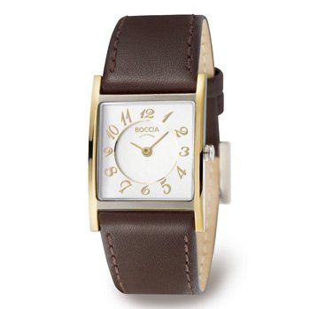 3163-02 Women's Boccia Watch - Elegant Stainless Steel Analog Wristwatch for Ladies, Perfect for Casual Wear, Office & Special Occasions