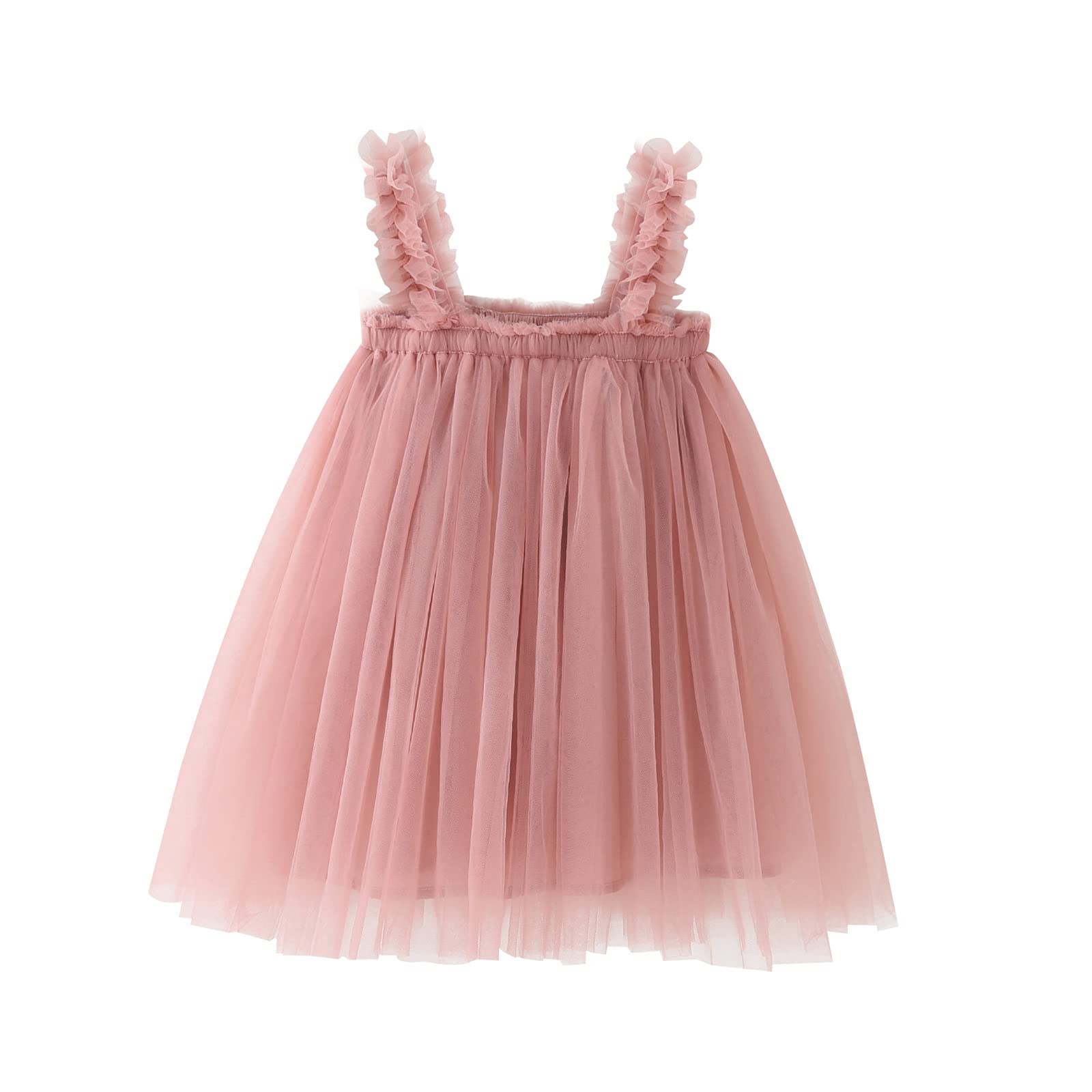 Layered Tulle Tutu Dress for Toddler Girls | Baby Princess Birthday Party Dress | Butterfly Summer Sundress | Photoshoot & Special Occasion Outfit
