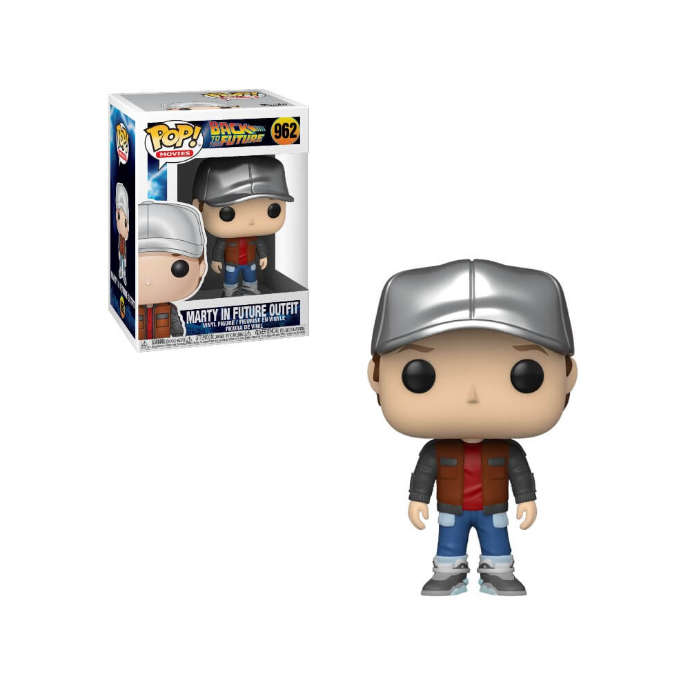 Funko Pop! Back to The Future Marty McFly in Future Outfit Vinyl Figure #962 - Perfect for Movie Fans, Collectors & Gift Giving