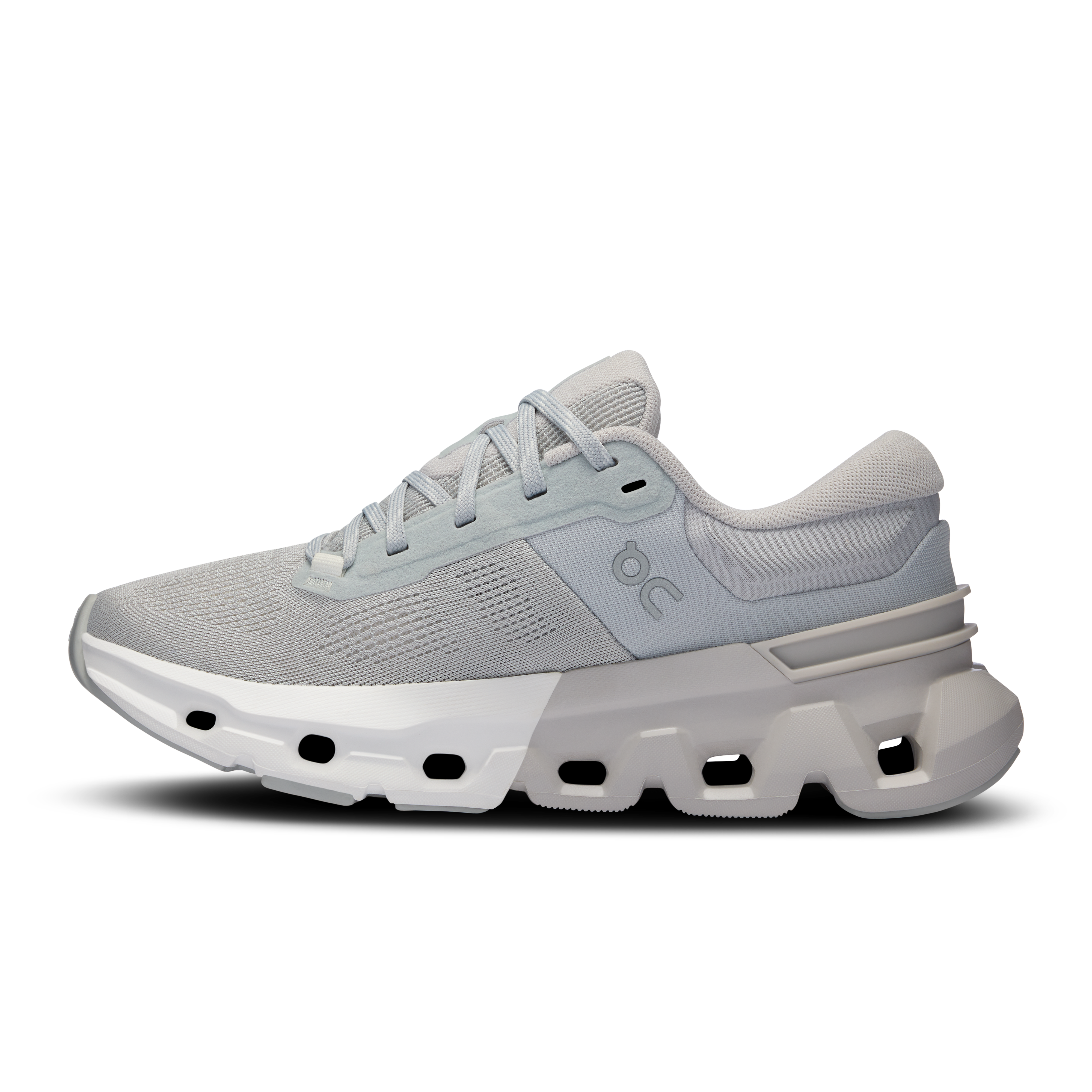 On Running Women's Cloudflyer 5 Running Shoes - Lightweight & Cushioned for Road Running - Glacier/Wolf Color - Perfect for Jogging, Gym Workouts & Daily Wear