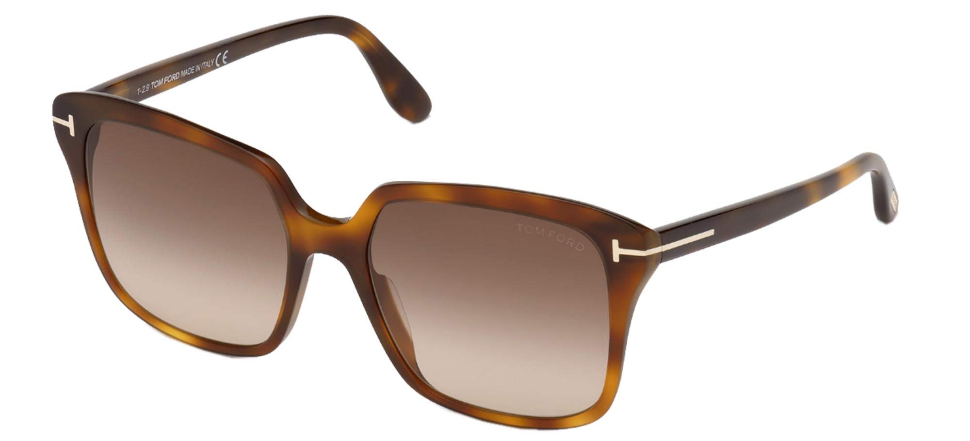 Tom Ford Women's Faye 56mm Cat-Eye Sunglasses with UV Protection - Stylish Luxury Shades for Beach, Driving & Outdoor Fashion