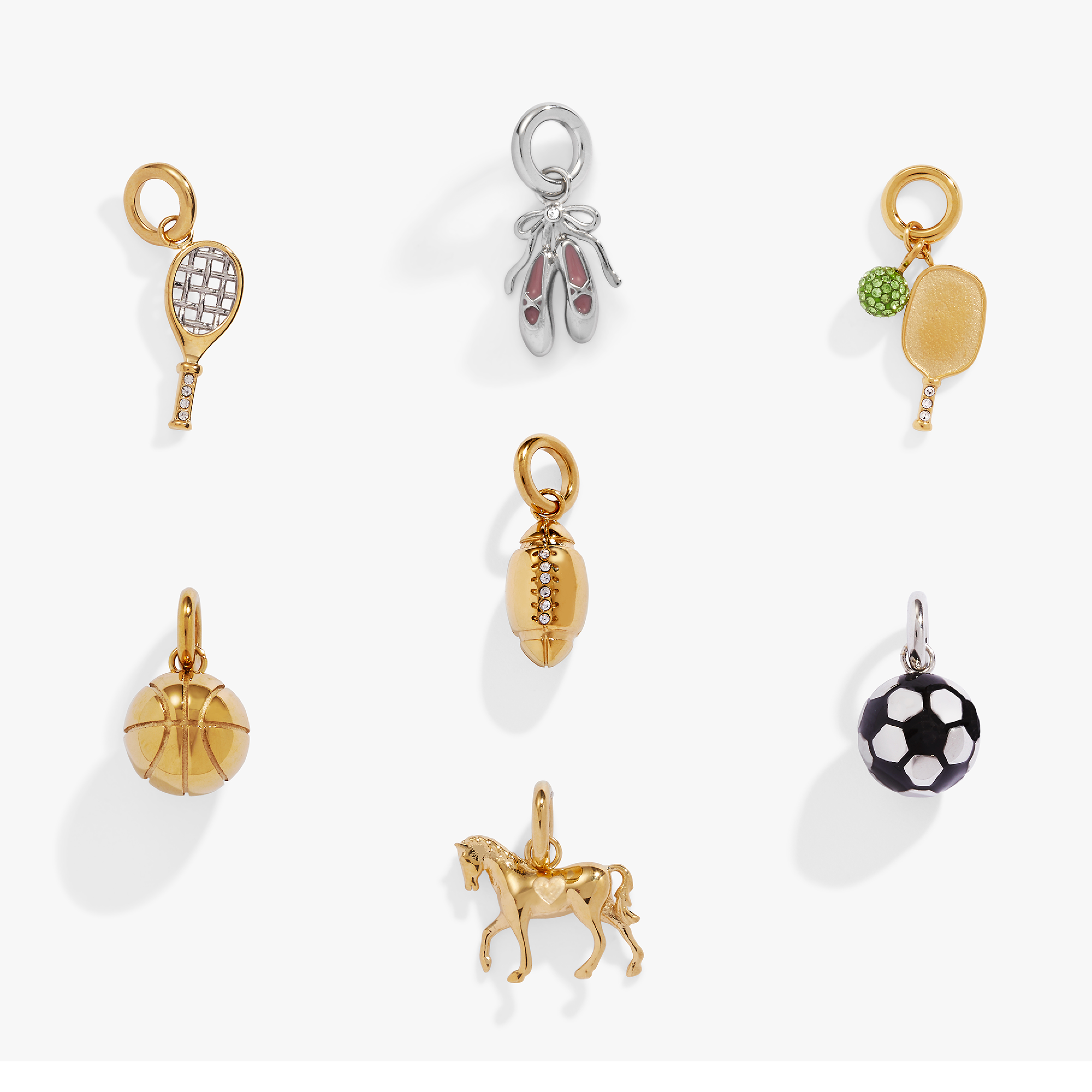Forever Fan Charm Bundle - Handmade Beaded Charms for Fans, Gifts & Accessories - Perfect for Sports Events, Concerts & Home Decor