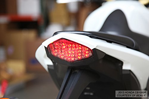 Smoke Sequential LED Tail Lights for Honda CB1000R (2011-2016) - High Visibility Brake Lights for Night Riding & Enhanced Motorcycle Safety