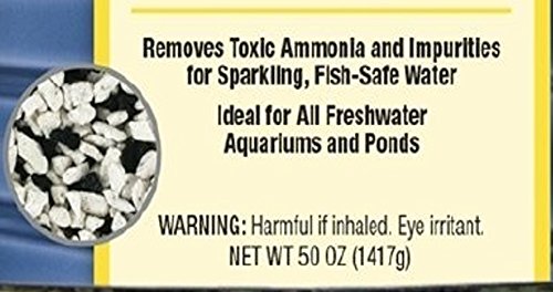 Marineland Diamond Blend 50oz - Premium Ammonia-Neutralizing Zeolite & Carbon Aquarium Filter Media for Freshwater & Saltwater Fish Tanks - Keeps Water Crystal Clear for Healthy Fish