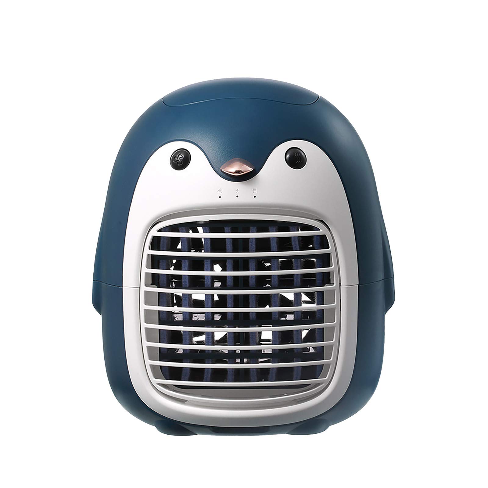 UB Penguin Water Cooling Fan - Portable Air Cooler for Office & Home Use | Desktop USB Fan with Quiet Operation | Perfect for Work, Study, and Bedroom Cooling