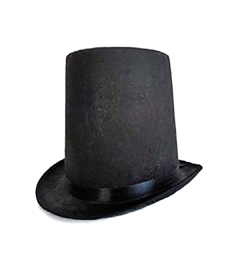 Stylish Unisex Adult Permasilk Top Hat for Formal Events & Cosplay - Elegant Vintage Costume Accessory for Weddings, Parties, and Theatrical Performances