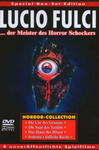 Lucio Fulci Horror Movie Collection DVD Box Set - Classic Italian Giallo Films for Halloween & Movie Nights