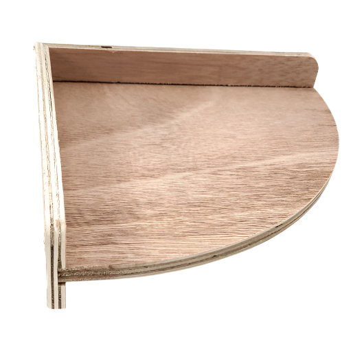Moss Hollow Wooden Cage Platform - Natural Wooden Bird Perch & Play Stand for Parrots, Cockatiels, and Small Birds - Perfect for Cage Accessories, Climbing, and Playtime Activities