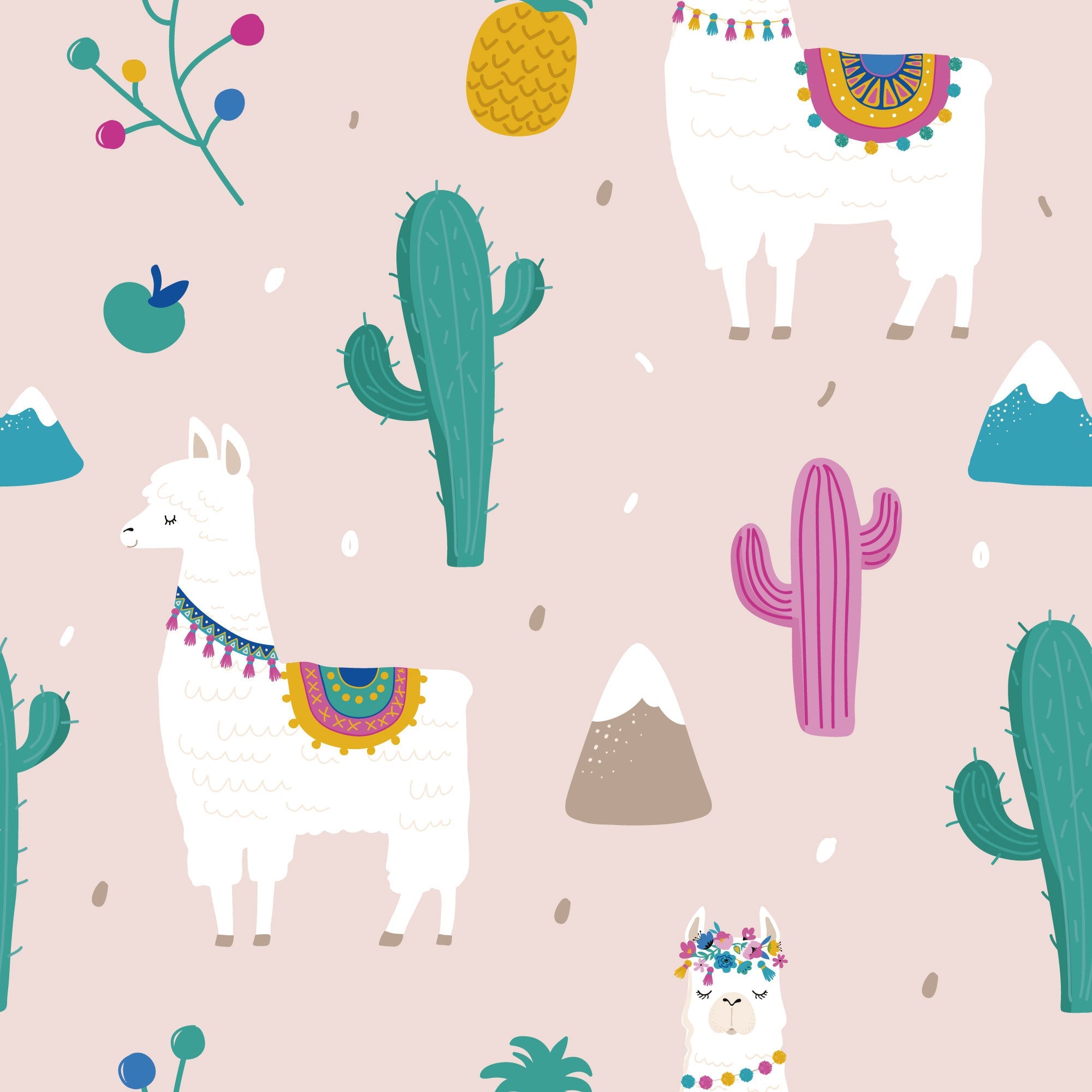 Kids Themed Wallpaper Samples - Designer Selection 001 for Nursery, Bedroom & Playroom Decor
