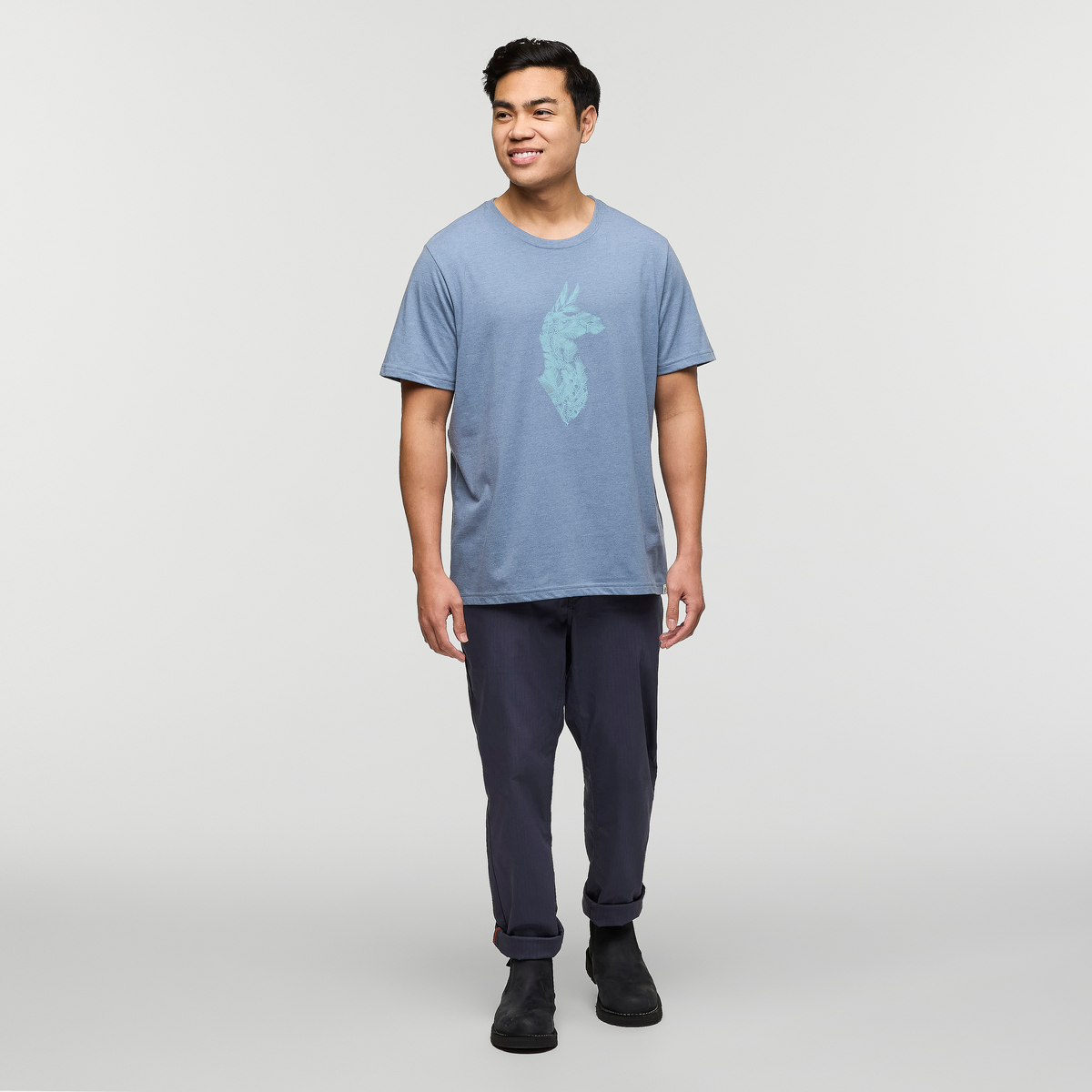 Cotopaxi Into the Pines Short Sleeve T-Shirt for Men - Lightweight Hiking & Outdoor Adventure Shirt - Perfect for Camping, Travel & Casual Wear