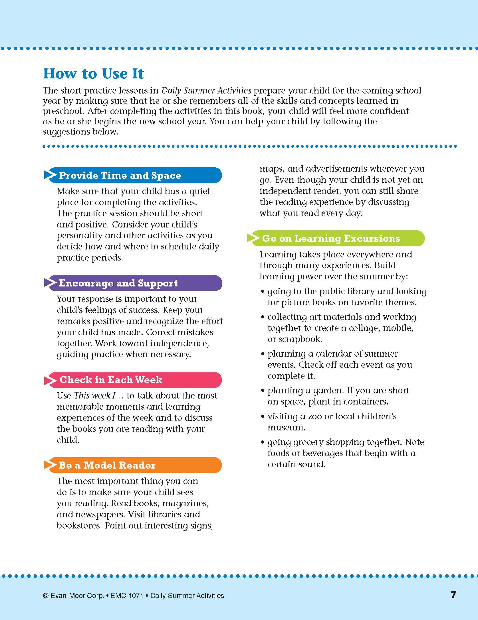 Evan-Moor K-1 Summer Workbook - Reading, Math, Phonics for Kids | Prevent Learning Loss