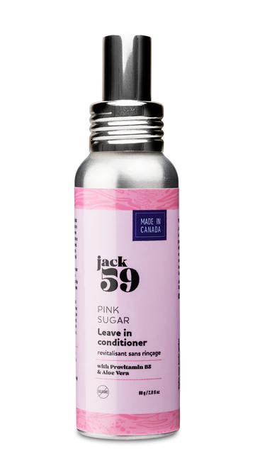 Jack59 Leave In Conditioner for Dry & Damaged Hair - Hydrating & Repairing Hair Treatment for All Hair Types - Perfect for Daily Use, Post-Wash Care & Heat Styling Protection