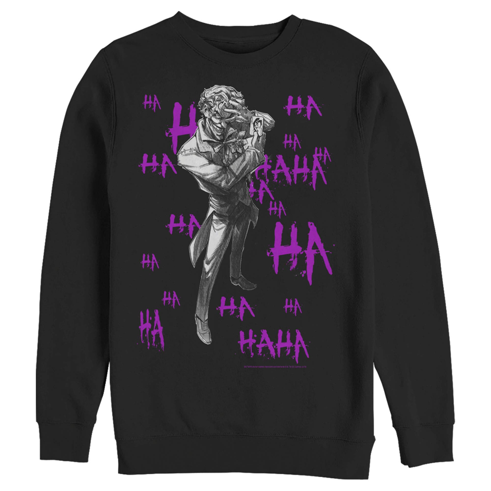 Batman Joker Ha Ha Sweatshirt for Men - Casual Wear & Cosplay
