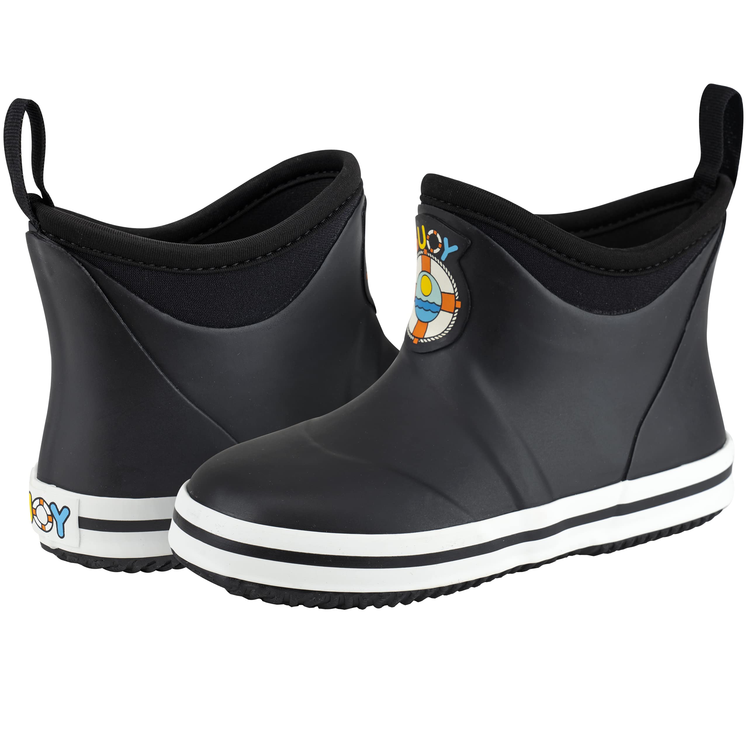 Buoy Boots Waterproof Toddler Rain Boots for Girls & Boys - Kids Outdoor Play & Puddle Jumping Shoes