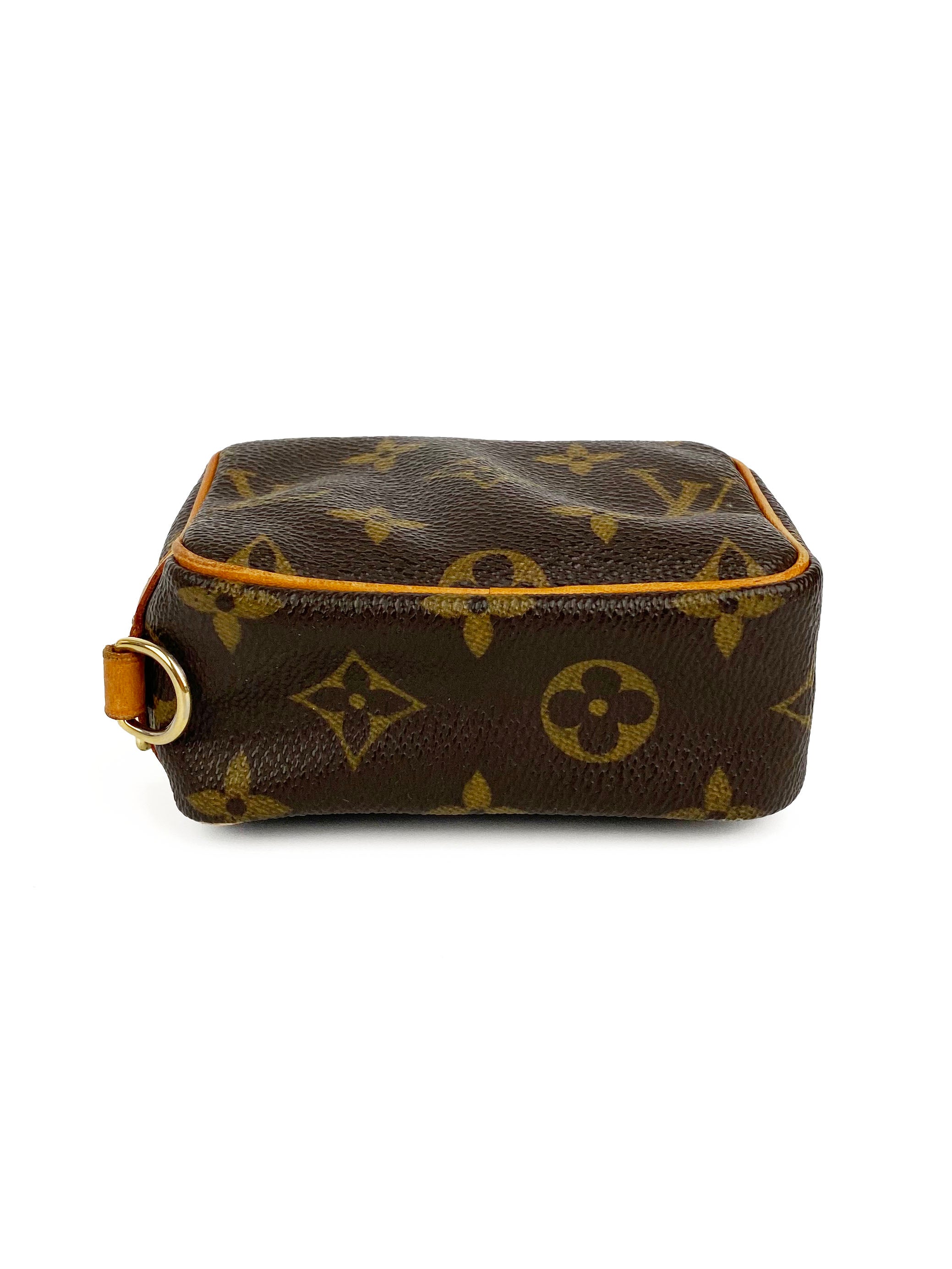 Louis Vuitton Monogram Wapity Coin Pouch - Luxury Small Wallet for Cash & Cards - Perfect for Travel, Parties & Everyday Use