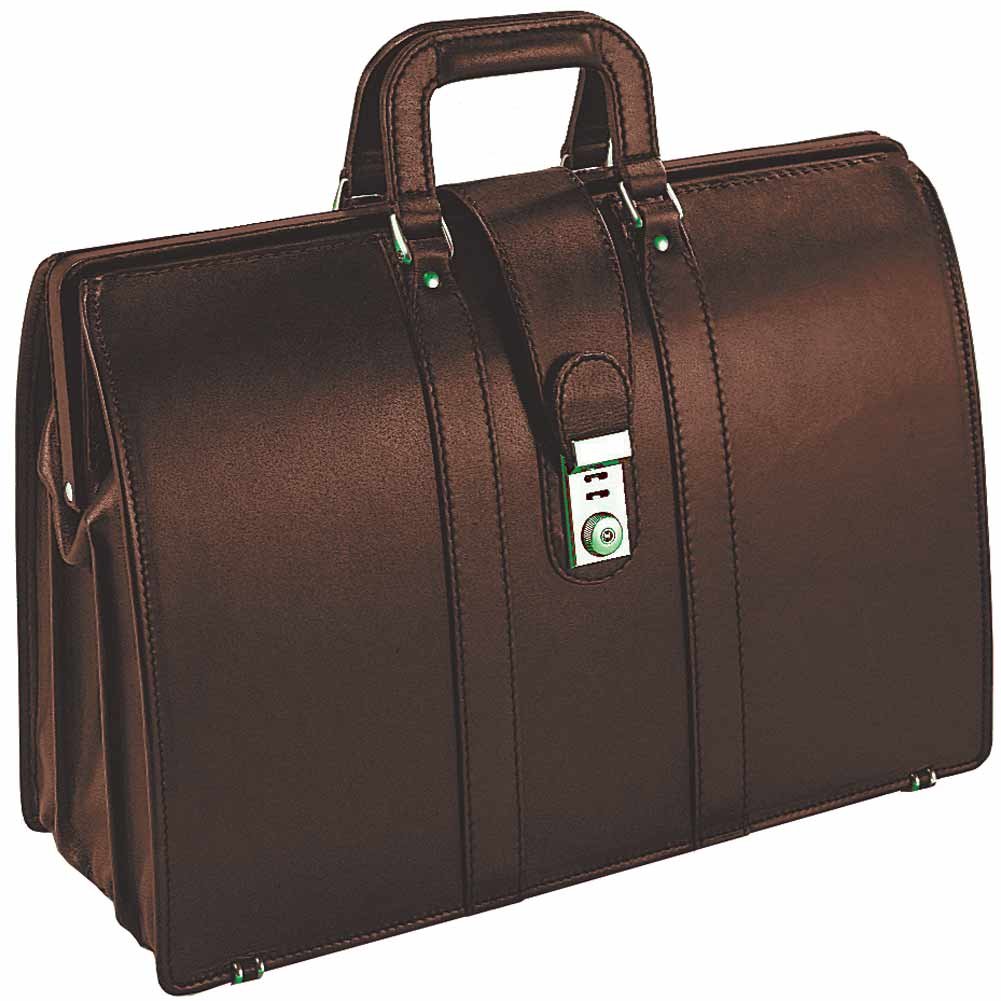 Bellino Genuine Leather Laptop Briefcase for Lawyers - Tan Business Bag | Professional Attache Case for Work, Court & Business Meetings