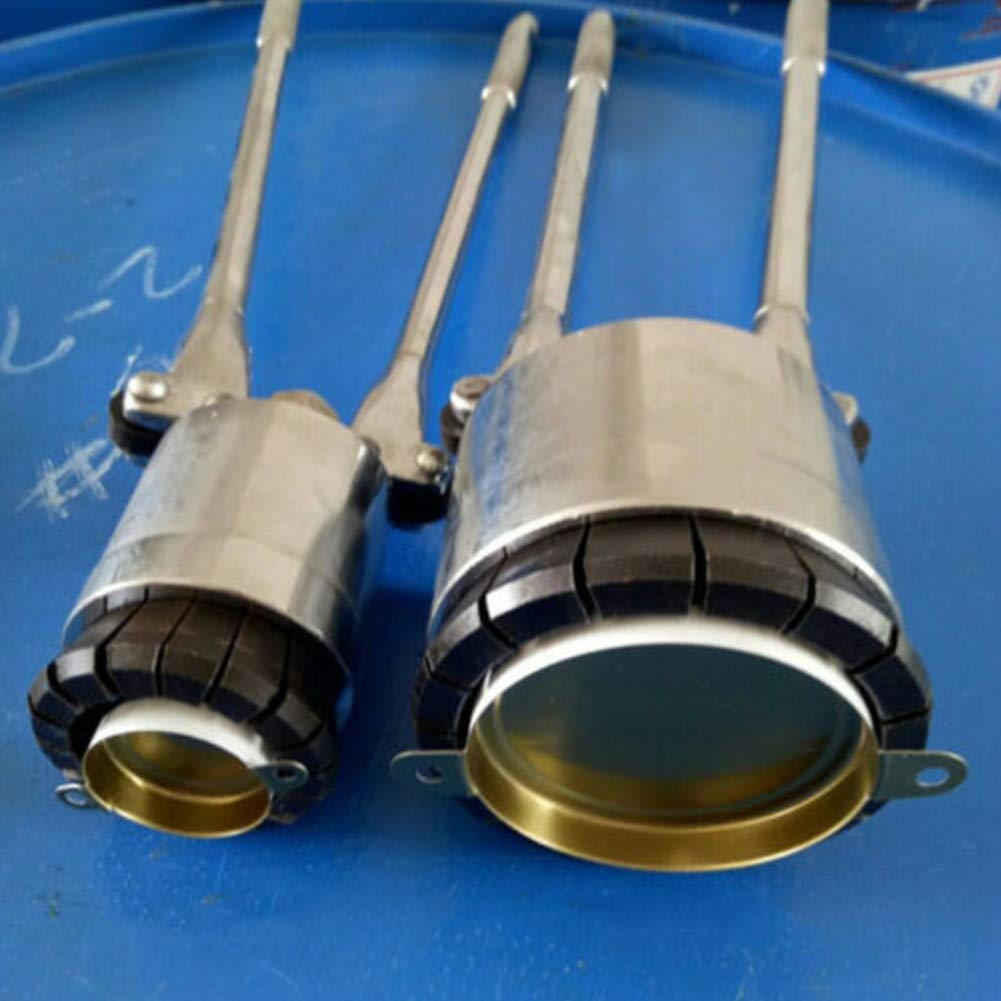 35mm/70mm Oil Drum Capping Sealing Plier - Barrel Crimping Tool for 200L Gallon Drums (Silver) - Perfect for Industrial, Chemical & Lubricant Packaging