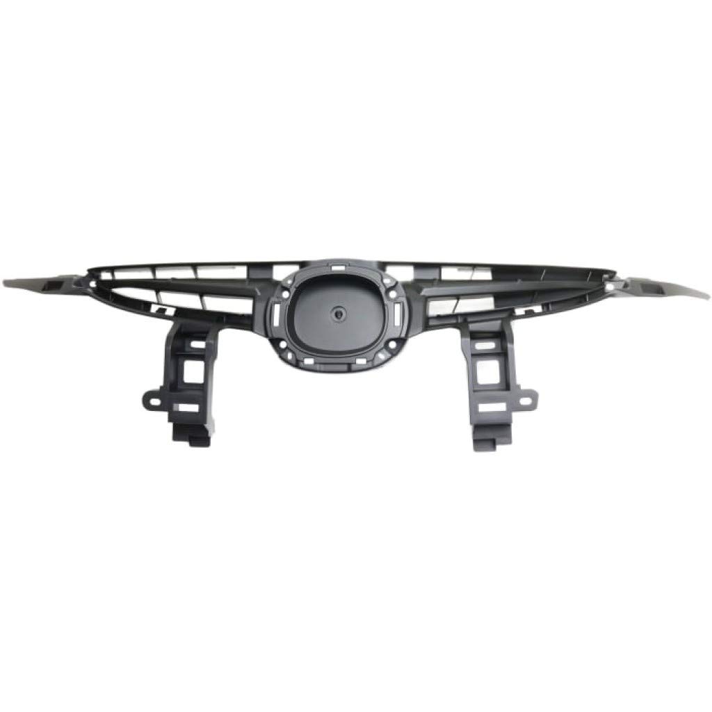 Mazda 2 Grille Assembly 2011-2014 | Paintable Plastic Shell & Insert | Replacement Part MA1200185 DR6150712A | Front Bumper Upgrade for Mazda 2 Sedan & Hatchback