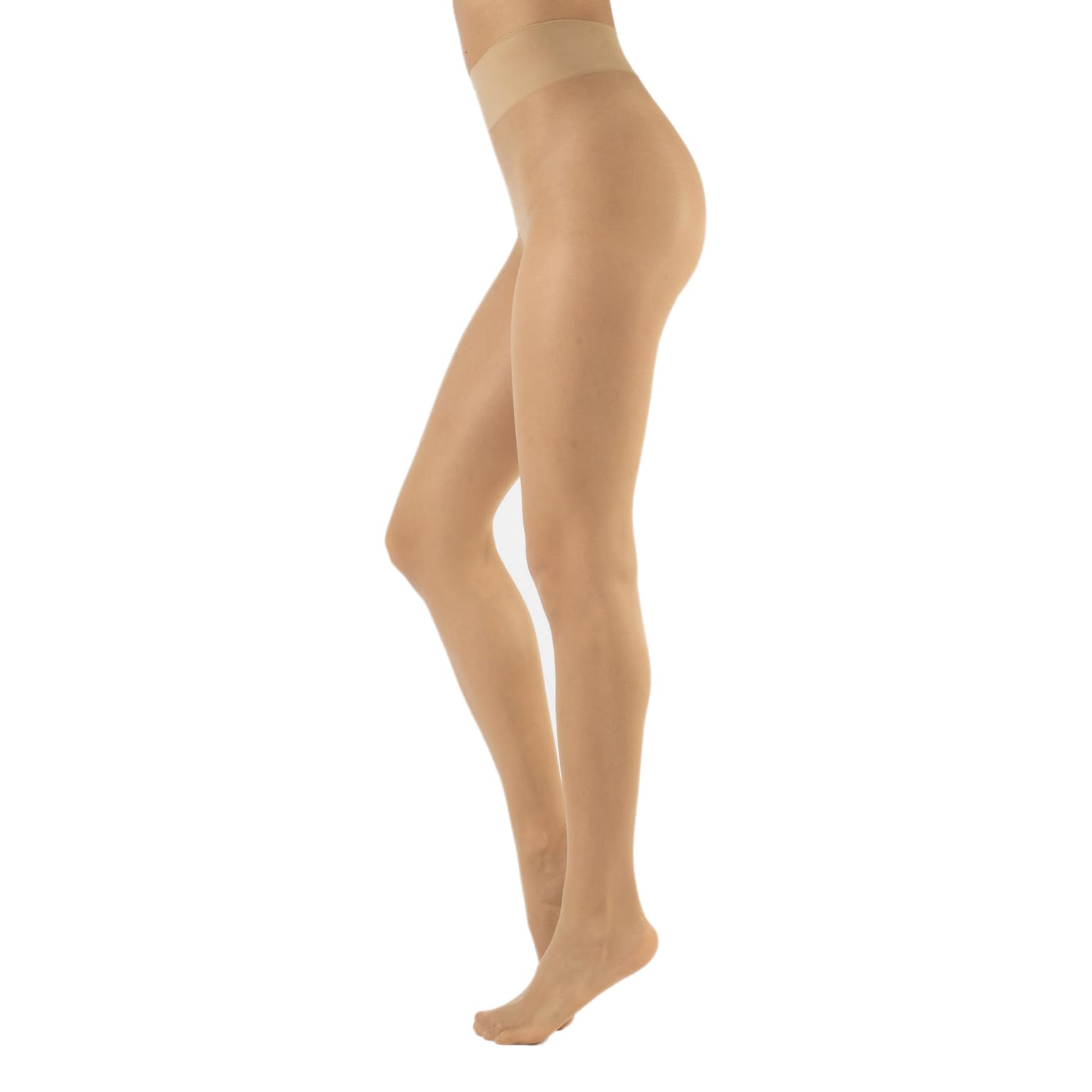 CALZITALY Sheer Floral & Animal Print Tights 20 DEN | Black, Suntan | Fashion & Office Wear