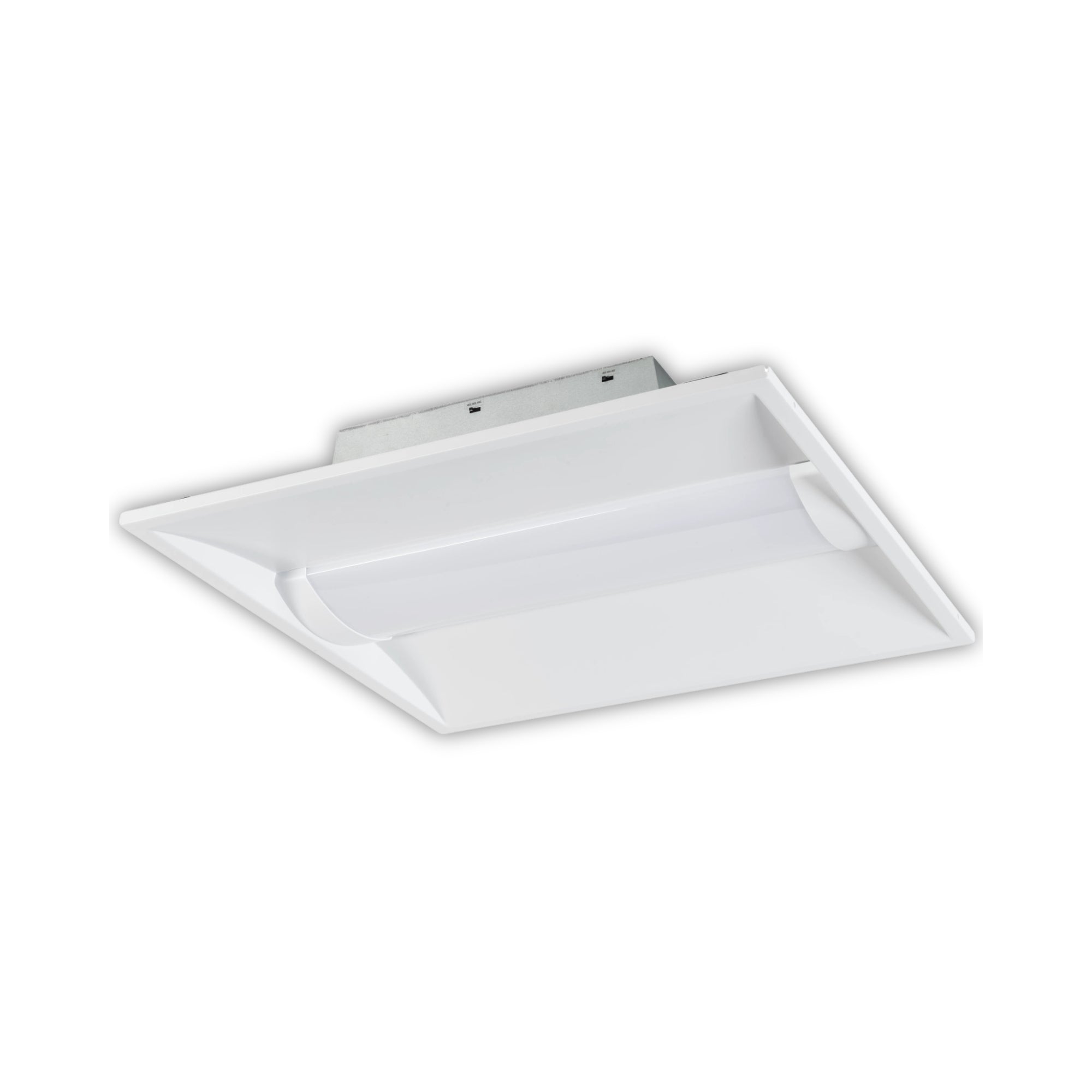 2x2 LED Troffer Light Fixture - 4550 Lumens, 35W, 3500K/4000K/5000K CCT, 120-277V - Energy Efficient Office & Commercial Lighting Solution for Drop Ceilings