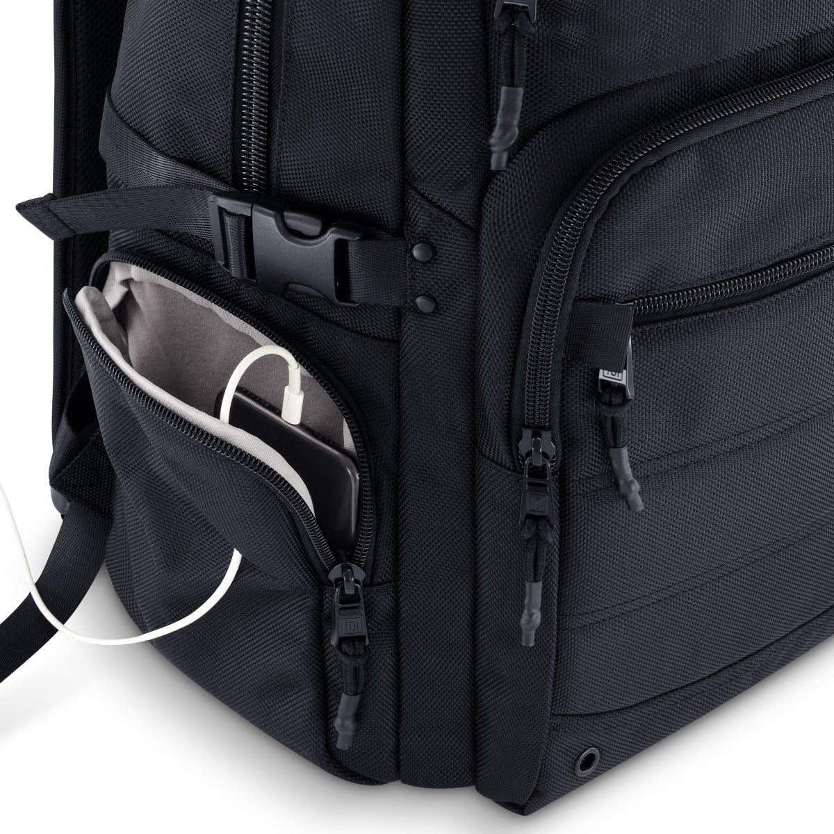 Tactical Collection Division Backpack - Durable Military Style Rucksack for Outdoor, Hiking & Travel - Black