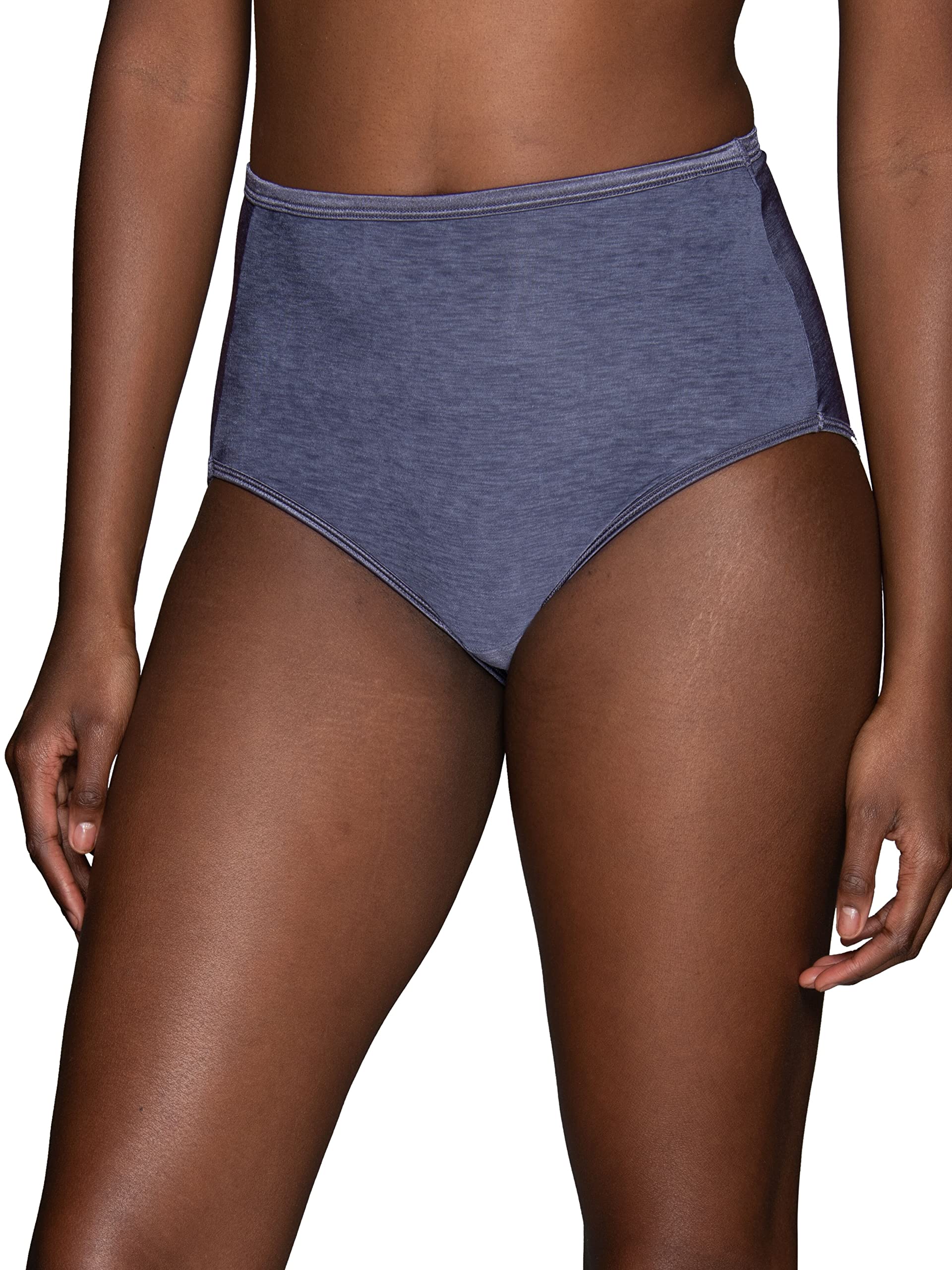Vanity Fair Women's Illumination Brief Panties - Silky Stretch Underwear with Satin Trim | Comfortable & Sexy for Everyday Wear & Special Occasions