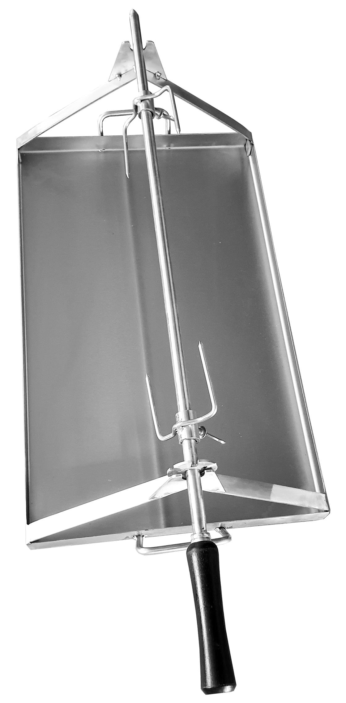 MAXIMUS ROTISSERIE SPIT - Heavy Duty Stainless Steel Rotisserie Grill Spit for Outdoor BBQ, Camping & Backyard Cooking - Perfect for Chicken, Turkey, Lamb & More