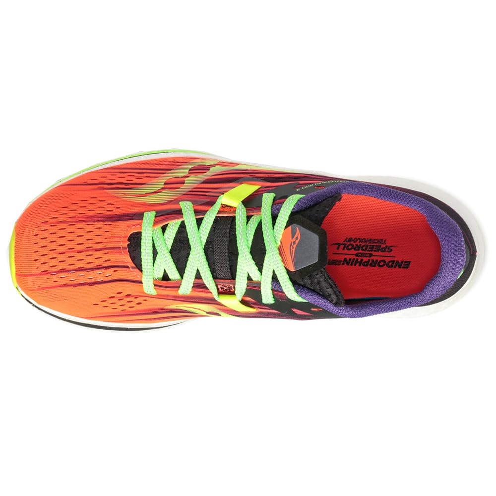 Saucony Women's Endorphin Pro 2 Running Shoes - Lightweight Carbon Fiber Racing Sneakers for Marathon & Road Running - Perfect for Competitive Runners & Speed Training