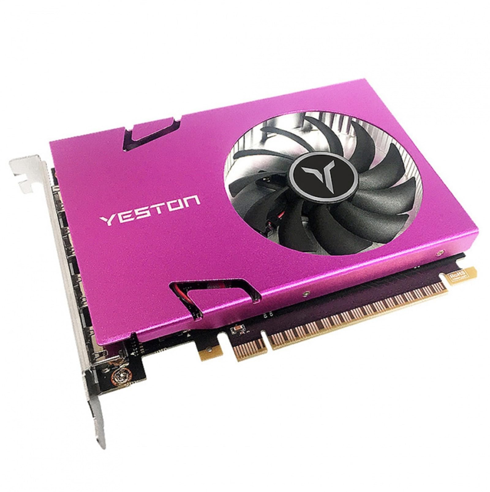 Yeston GT730 4GB DDR3 128-bit Gaming Graphics Card with 4 HDMI Ports - 993/1600MHz, 4-Screen Support, 10bit HDR - Perfect for Multi-Monitor Gaming, Home Theater & Office Workstations
