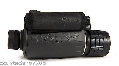 Newcon Optik Pygmy Monocular Night Vision Scope - Compact & Lightweight Night Vision Device with Carrying Case - Perfect for Hunting, Camping, and Nighttime Surveillance