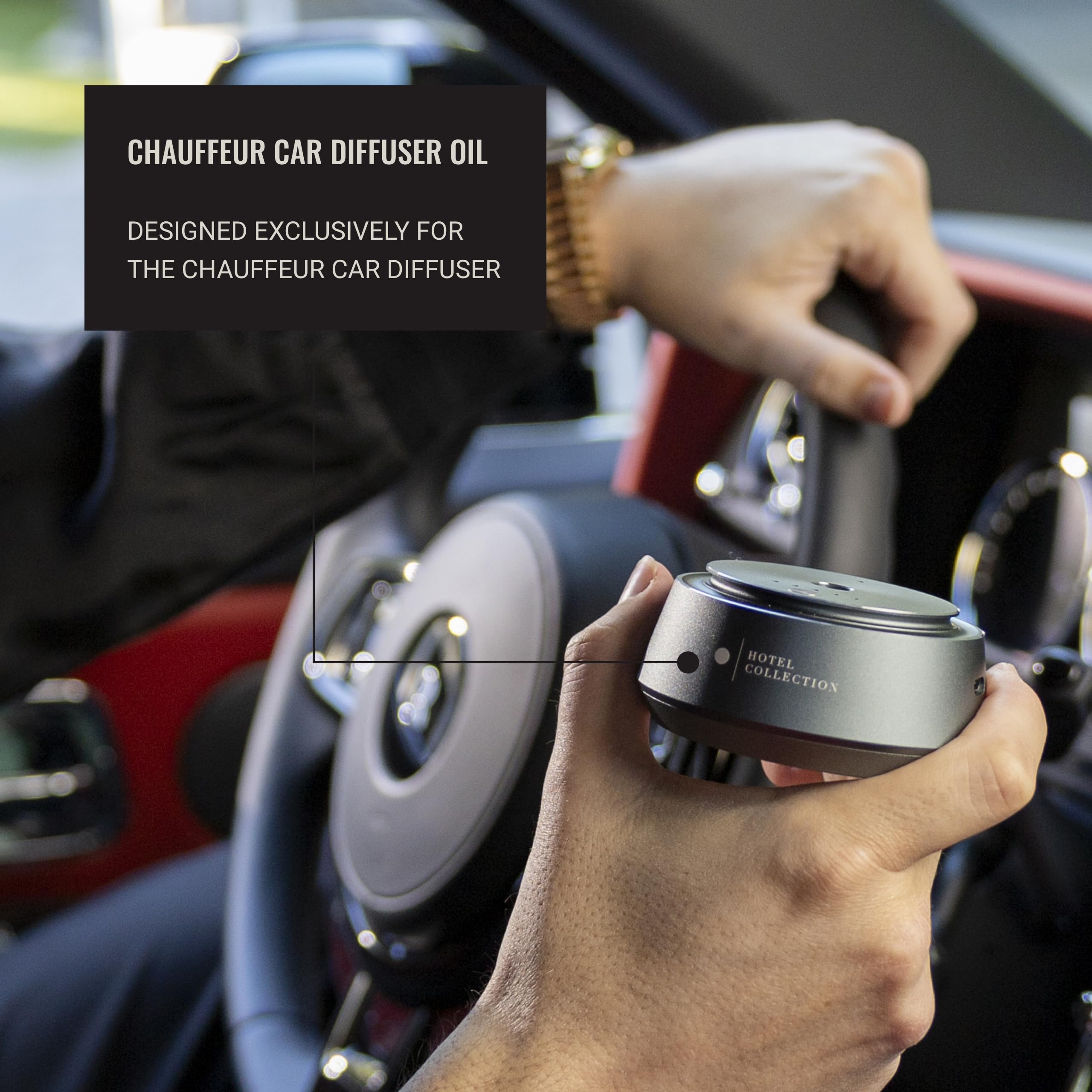My Way Essential Oil for Car Diffuser - Hotel Collection Aromatherapy Oil for Relaxation & Stress Relief - Perfect for Travel, Commuting & Road Trips
