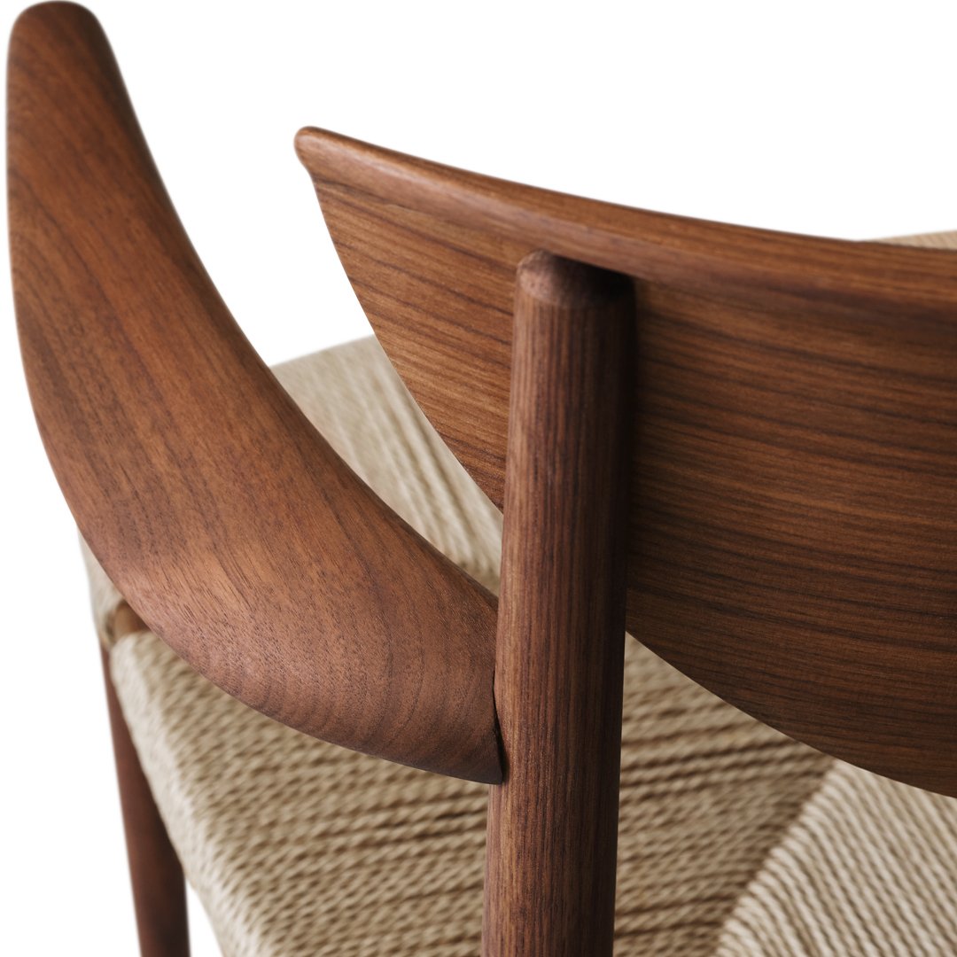 Modern HM4 Dining Armchair - Upholstered Fabric Seat, Sturdy Metal Legs - Perfect for Kitchen, Dining Room, or Breakfast Nook - Comfortable & Stylish Home Furniture